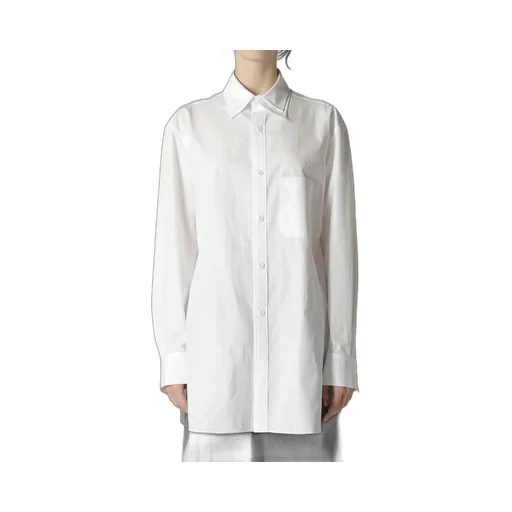 Cotton Broadcloth Double Collar Shirt
