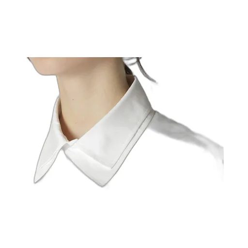 Cotton Broadcloth Double Collar Shirt