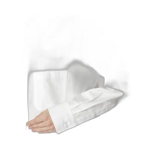 Cotton Broadcloth Double Collar Shirt