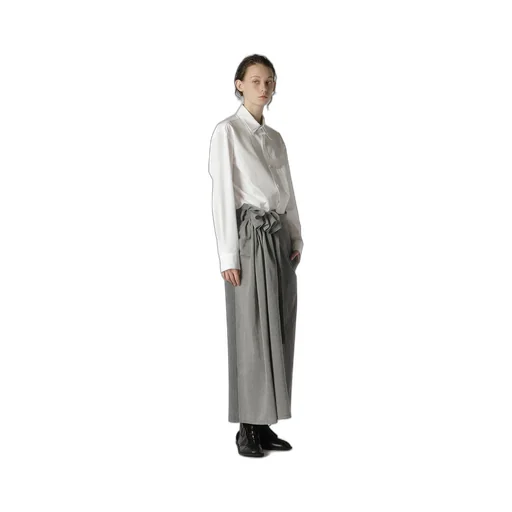 Cotton Broadcloth Double Collar Shirt