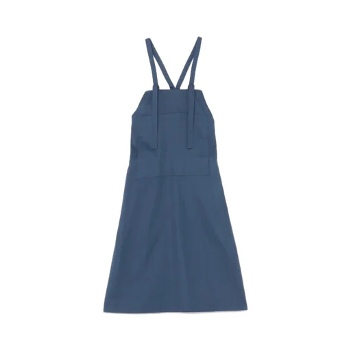 [Y's Born Product] Cotton Twill Front Pocket Dress