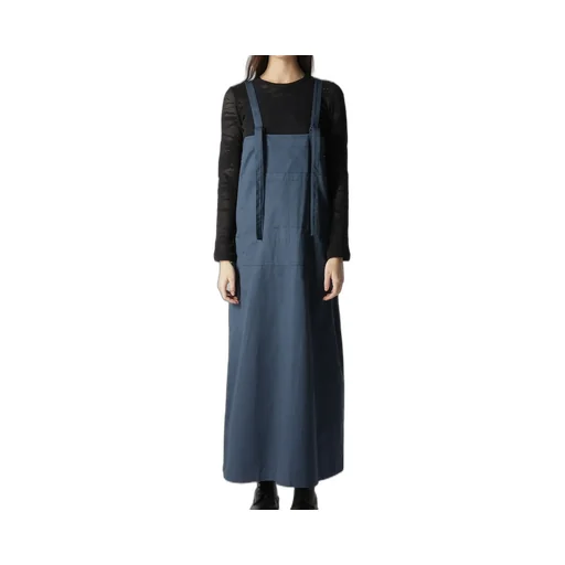 [Y's Born Product] Cotton Twill Front Pocket Dress