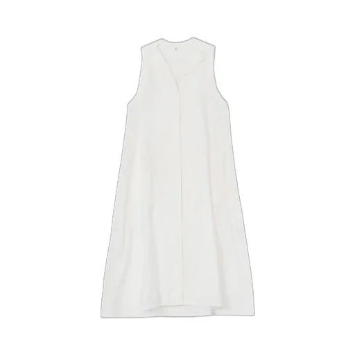 [Y's Born Product] Thin Cotton Twill Sleeveless Dress