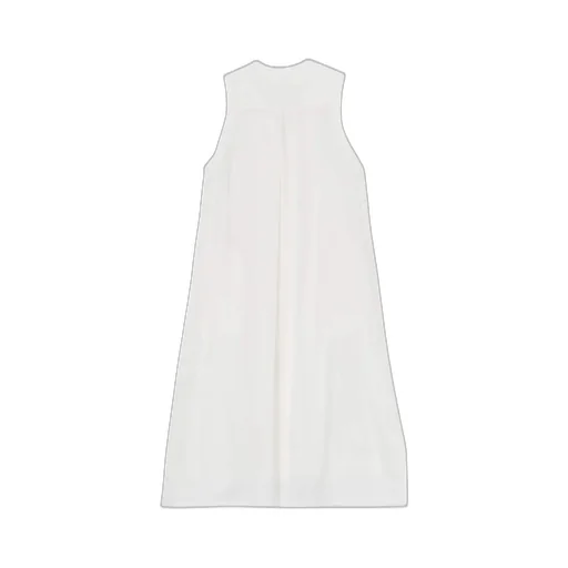 [Y's Born Product] Thin Cotton Twill Sleeveless Dress