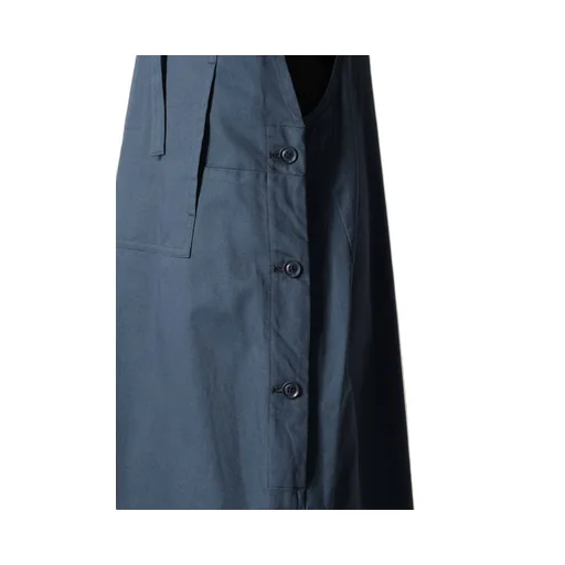 [Y's Born Product] Cotton Twill Front Pocket Dress
