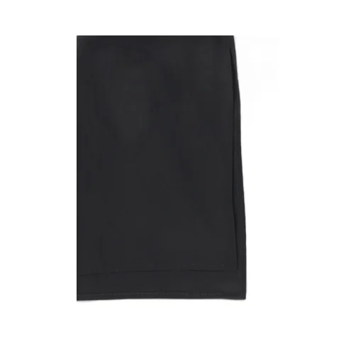 Cotton Broadcloth Blouse With Hanging Cloth On Left