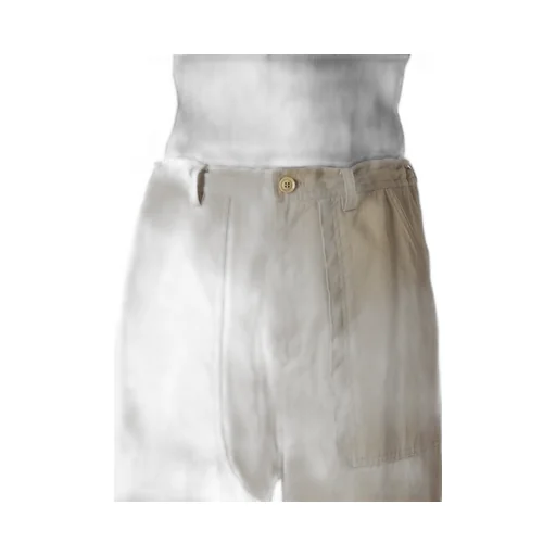 [Y's Born Product] Cotton Twill Long Straight Pants
