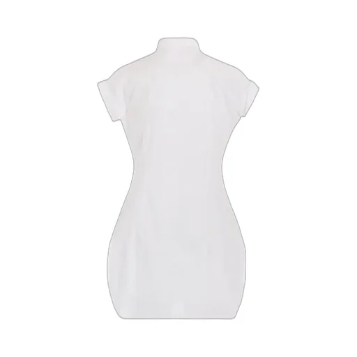 Cotton/Lawn Stand Collar Shirt