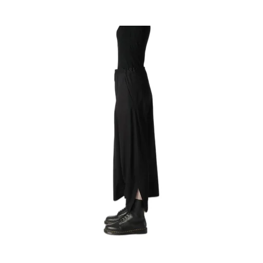[Y's Born Product] Cotton Twill Skirt Pants
