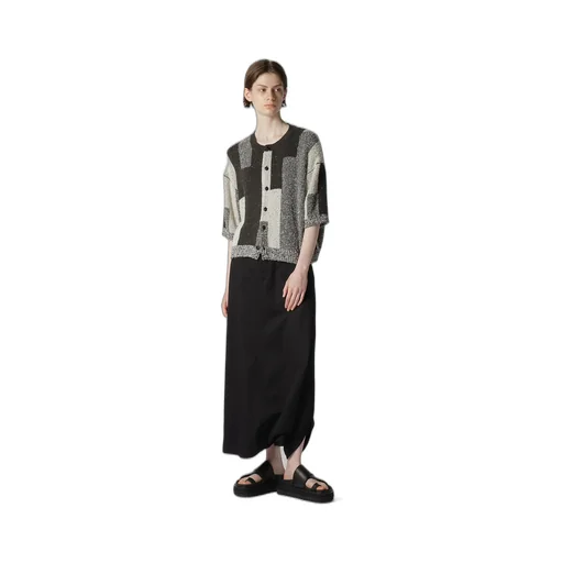 [Y's Born Product] Cotton Twill Skirt Pants