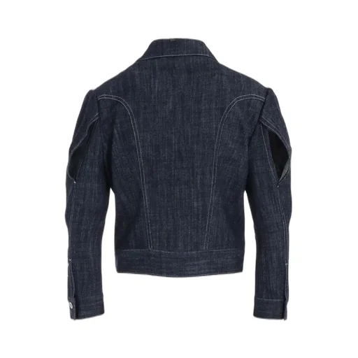 8Oz Rigid Denim Slit Jacket