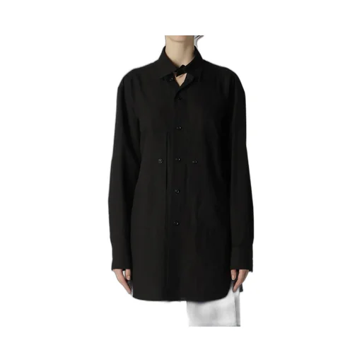 Untwisting Lawn Work Shirt