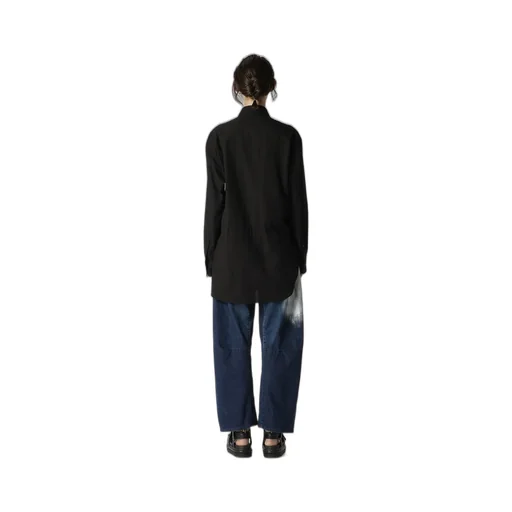 Untwisting Lawn Work Shirt