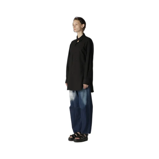 Untwisting Lawn Work Shirt