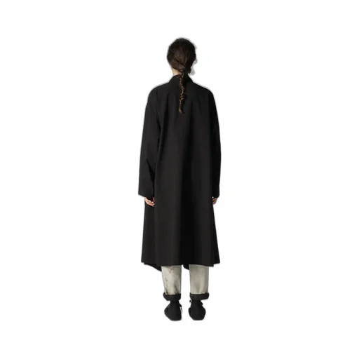Cotton Flax Poplin Robe Coat