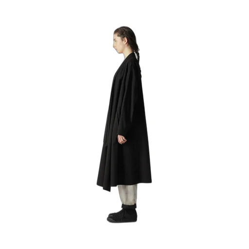 Cotton Flax Poplin Robe Coat