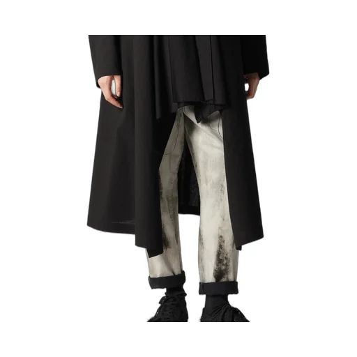 Cotton Flax Poplin Robe Coat