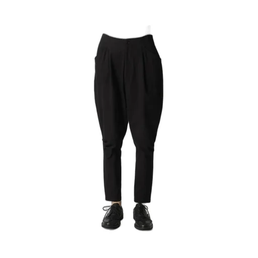 Uneven Yarn Soft Twill Jodhpurs Pants