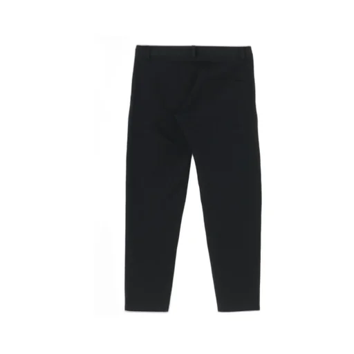 Cotton Flax Poplin Slim Pants