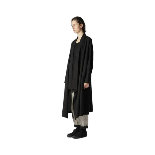 Cotton Flax Poplin Robe Coat