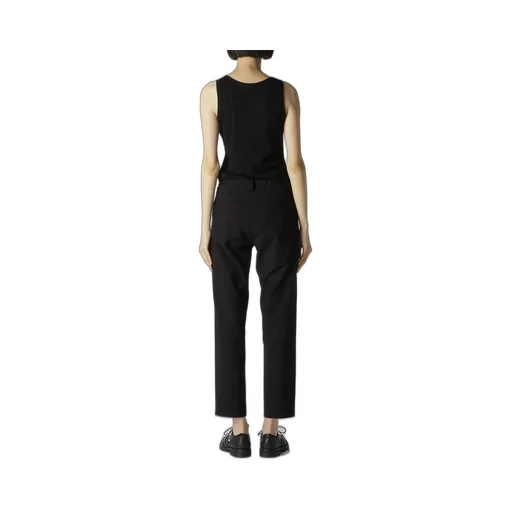 Cotton Flax Poplin Slim Pants