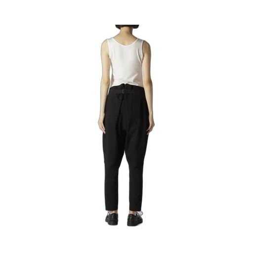 Uneven Yarn Soft Twill Jodhpurs Pants