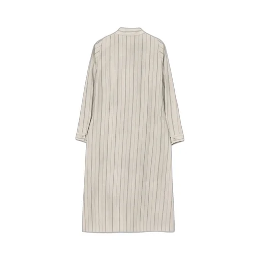 Cotton Stripe Ink Dyed Chest Pocket Dress