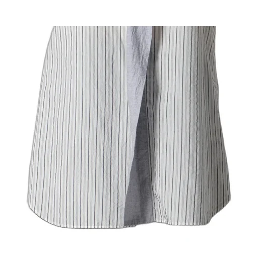 C/Cu Hard Twisted Dobby Stripe Tie Style Shirt
