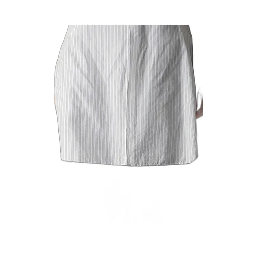 C/Cu Hard Twisted Dobby Stripe Pleated Shirt