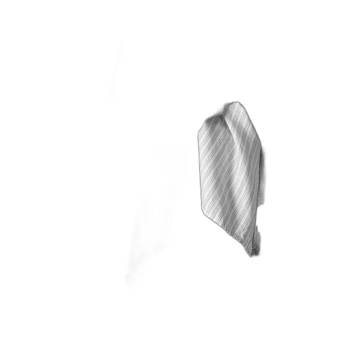 C/Cu Hard Twisted Dobby Stripe Pleated Shirt