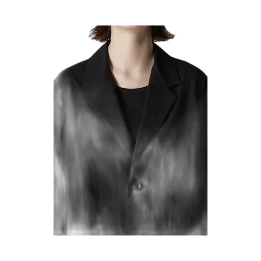 Cotton Linen Dump 4 Button Work Jacket