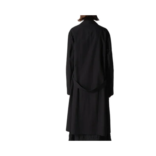 Cotton Linen Dump 4 Button Work Jacket