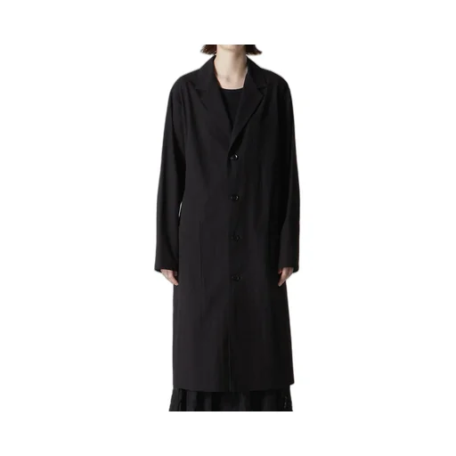 Cotton Linen Dump 4 Button Work Jacket