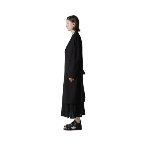 Cotton Linen Dump 4 Button Work Jacket