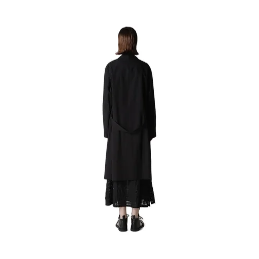 Cotton Linen Dump 4 Button Work Jacket