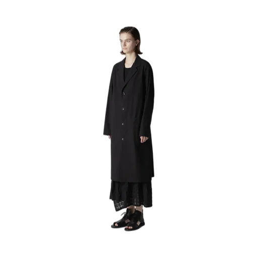 Cotton Linen Dump 4 Button Work Jacket