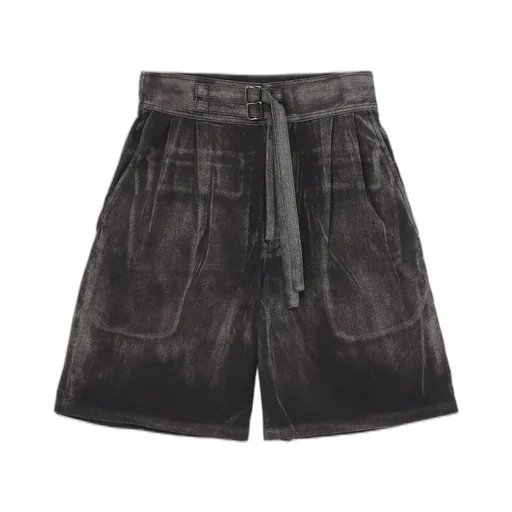 Melange Dungaree Gurka Shorts