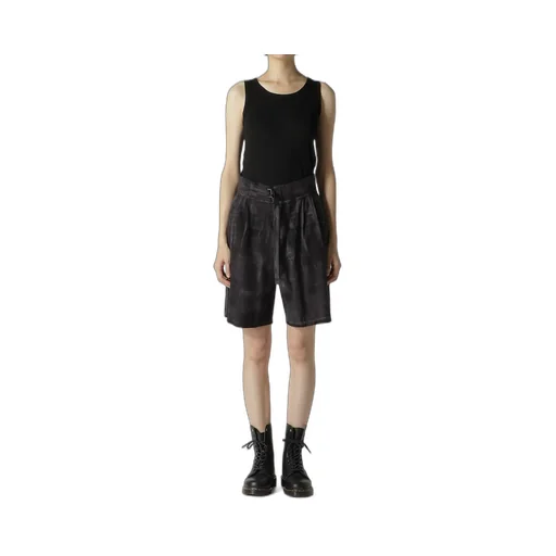 Melange Dungaree Gurka Shorts