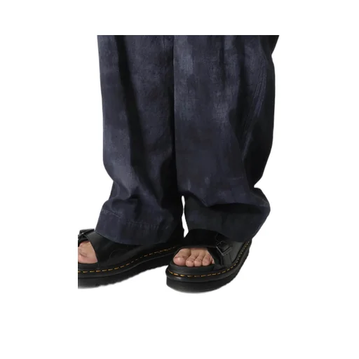 Indigo Heather Chambray Cargo Pants