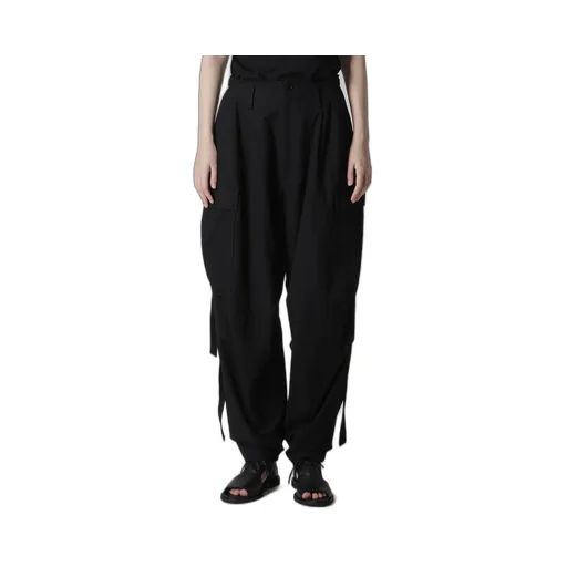 Cotton Twill Cargo Pants