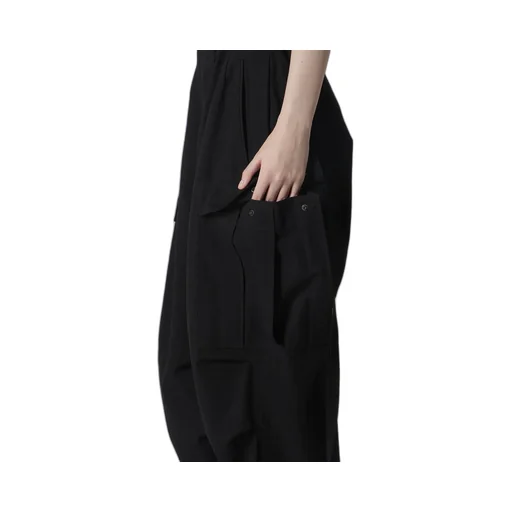 Cotton Twill Cargo Pants