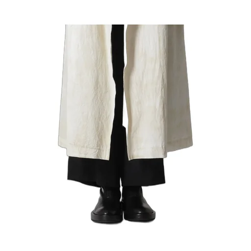 Cotton Linen Dump Rooler Printing Trench Coat