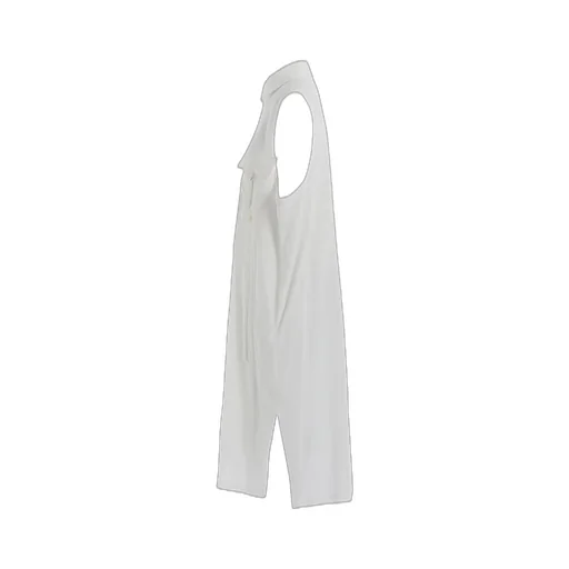 Cotton Boyle Viyella Sleeveless Shirt Dress