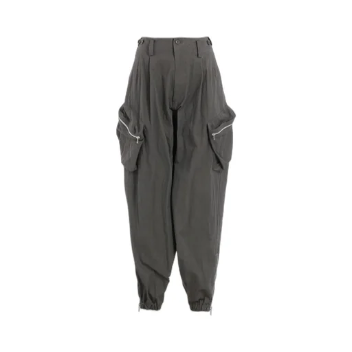 C/Ny Gabardine Zip Pocket Pants