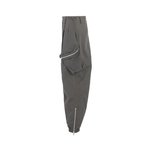 C/Ny Gabardine Zip Pocket Pants