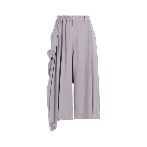Cotton Boyle Viyella Right Drape Pants