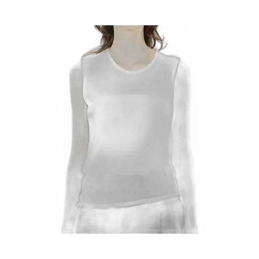 Cotton Faux Linen Knit Asymme Tank Top
