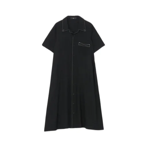 [Y’S Khadi Collection]Khadi Cotton Shirt Dress