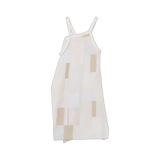 [Y’S Khadi Collection]Patchwork Sleeveless Dress