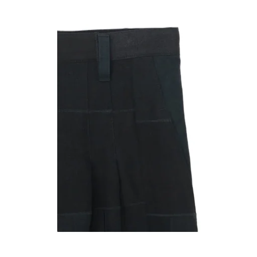 [Y’S Khadi Collection]Patchwork Tuck Wide Pants